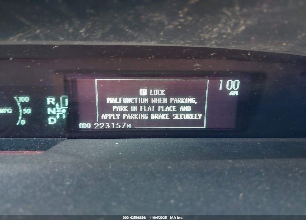 2010 TOYOTA PRIUS V VIN: JTDKN3DU6A1017745