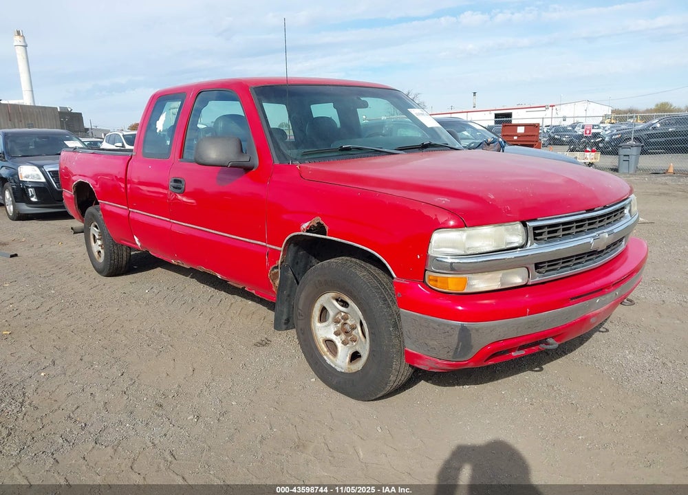 2000 CHEVROLET SILVERADO 1500 VIN: 2GCEK19V7Y1212625