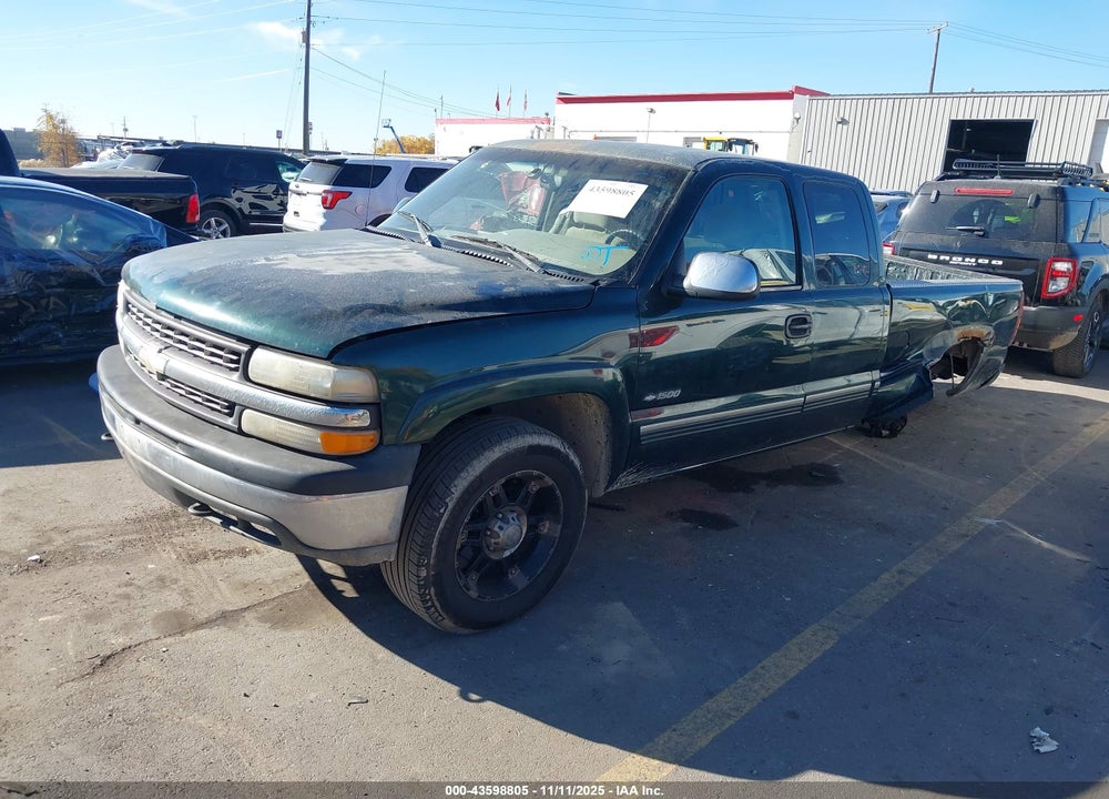 2001 CHEVROLET SILVERADO 1500 LS VIN: 1GCEK19T41E185841
