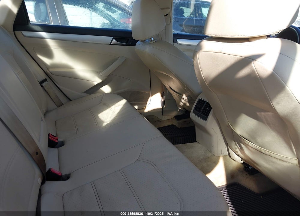 2013 VOLKSWAGEN PASSAT 2.5L SE VIN: 1VWBH7A34DC034639