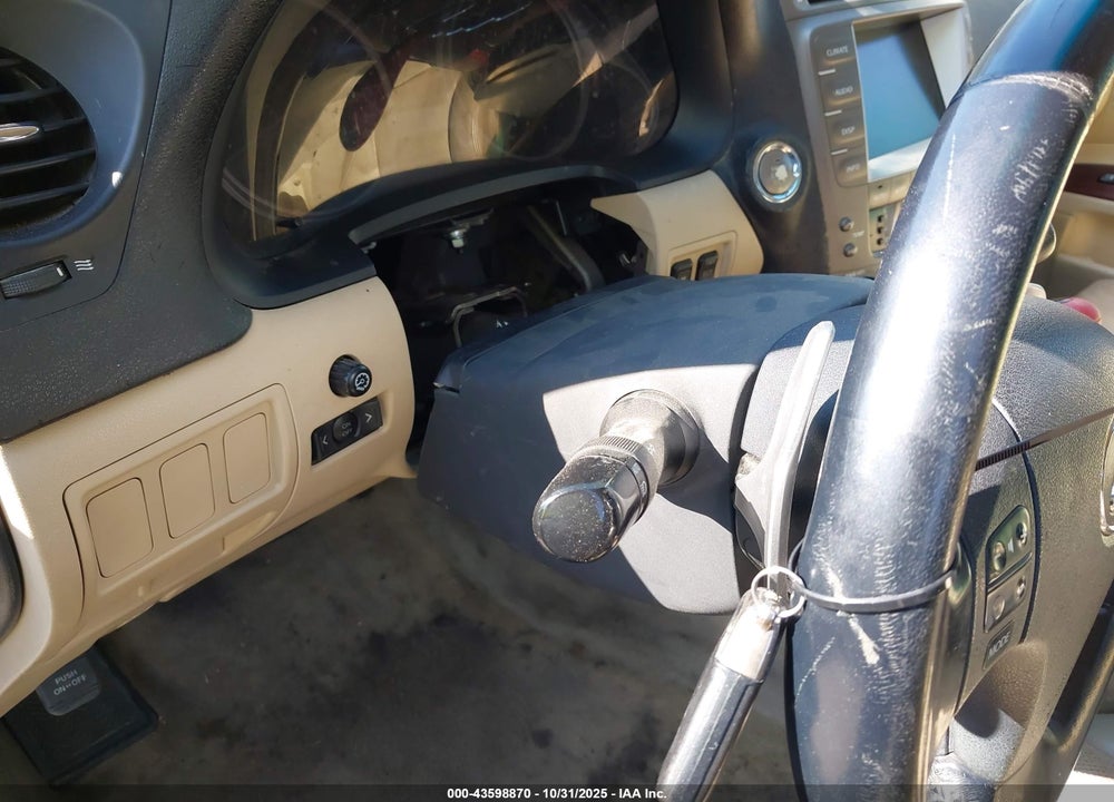 2007 LEXUS IS 250 VIN: JTHBK262775038702