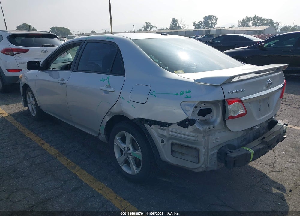 2012 TOYOTA COROLLA S VIN: 2T1BU4EE3CC860798