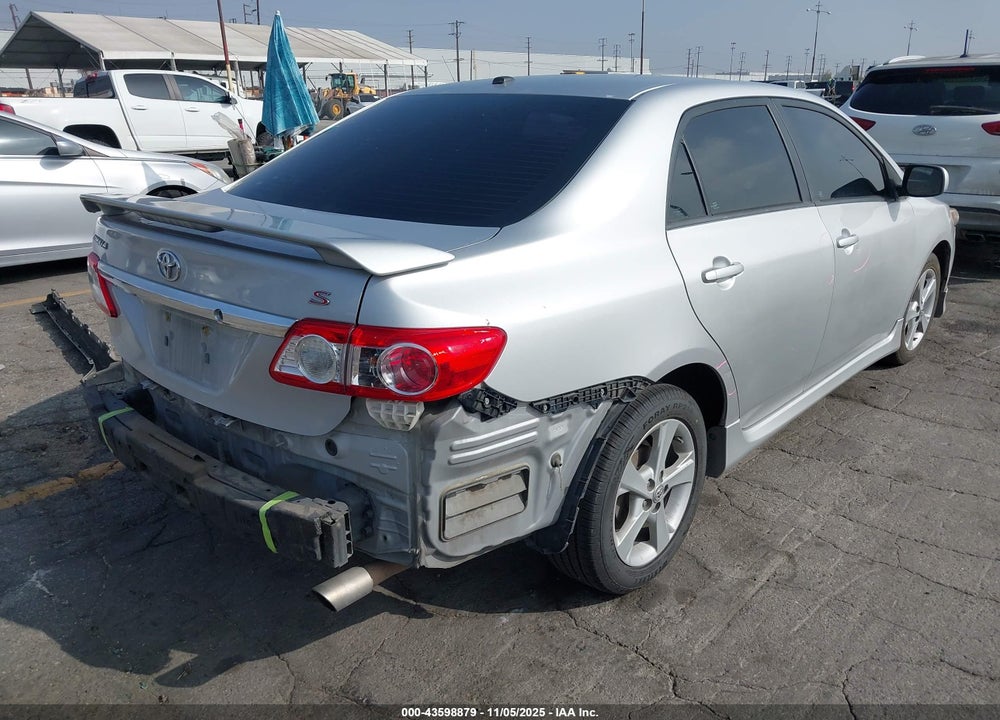 2012 TOYOTA COROLLA S VIN: 2T1BU4EE3CC860798