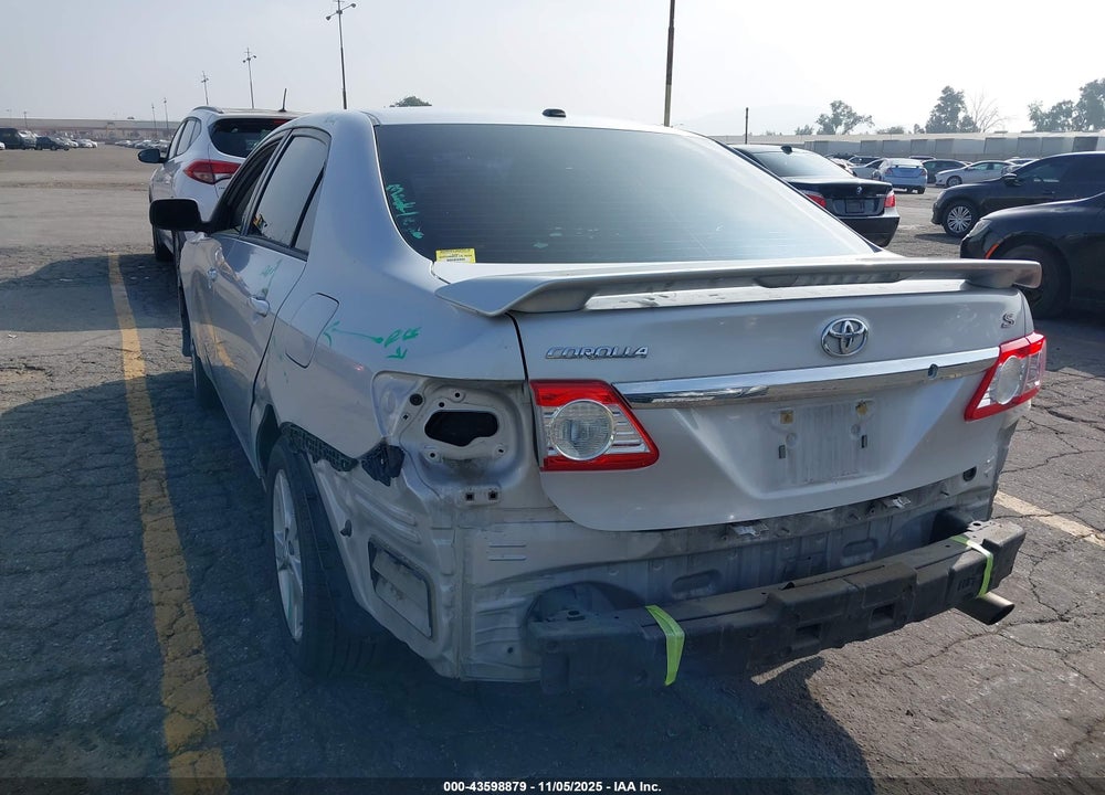 2012 TOYOTA COROLLA S VIN: 2T1BU4EE3CC860798