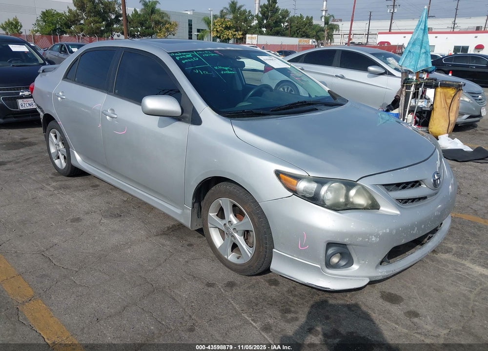 2012 TOYOTA COROLLA S VIN: 2T1BU4EE3CC860798