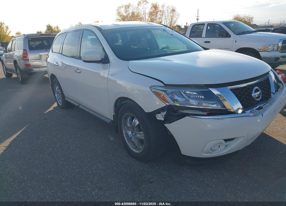 2014 NISSAN PATHFINDER S/SV/SL/PLATINUM VIN: 5N1AR2MM2EC618344