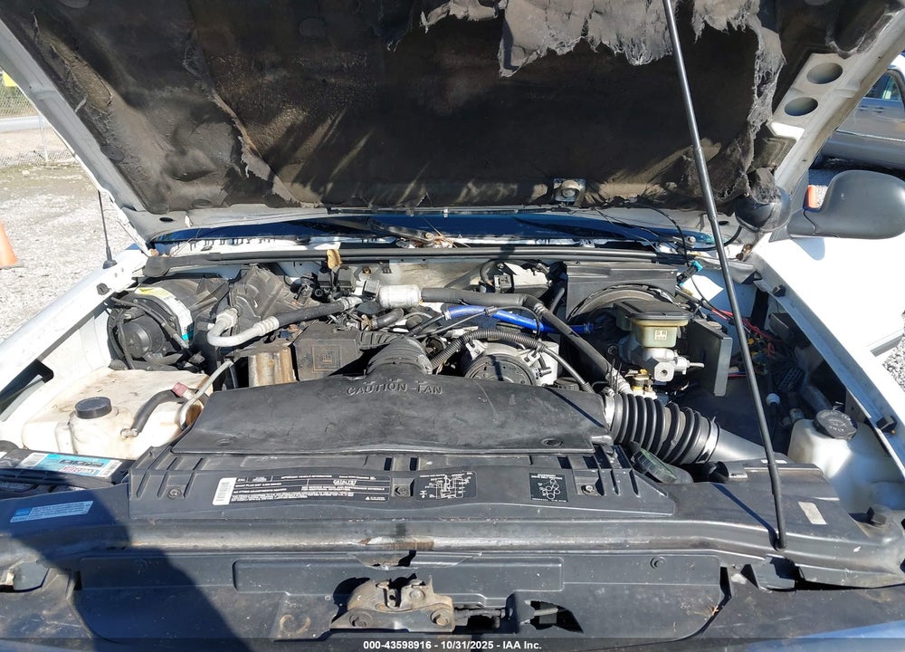 1995 CHEVROLET S TRUCK S10 VIN: 1GCCS1447S8134924