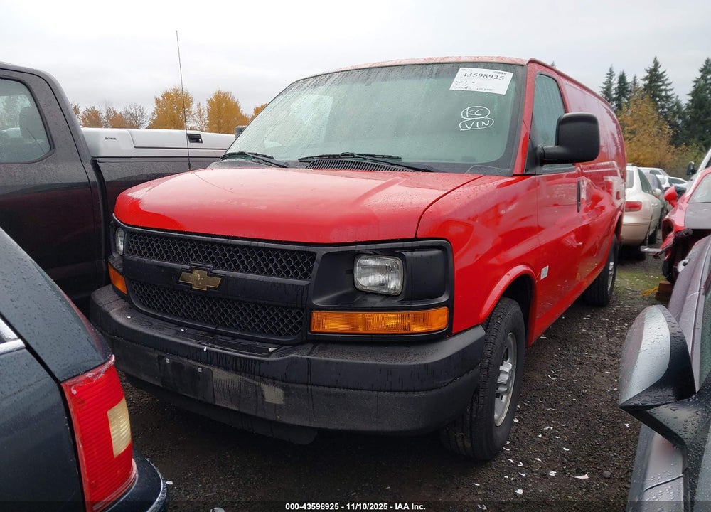 2014 CHEVROLET EXPRESS 3500 WORK VAN VIN: 1GCZGTCA6E1196553