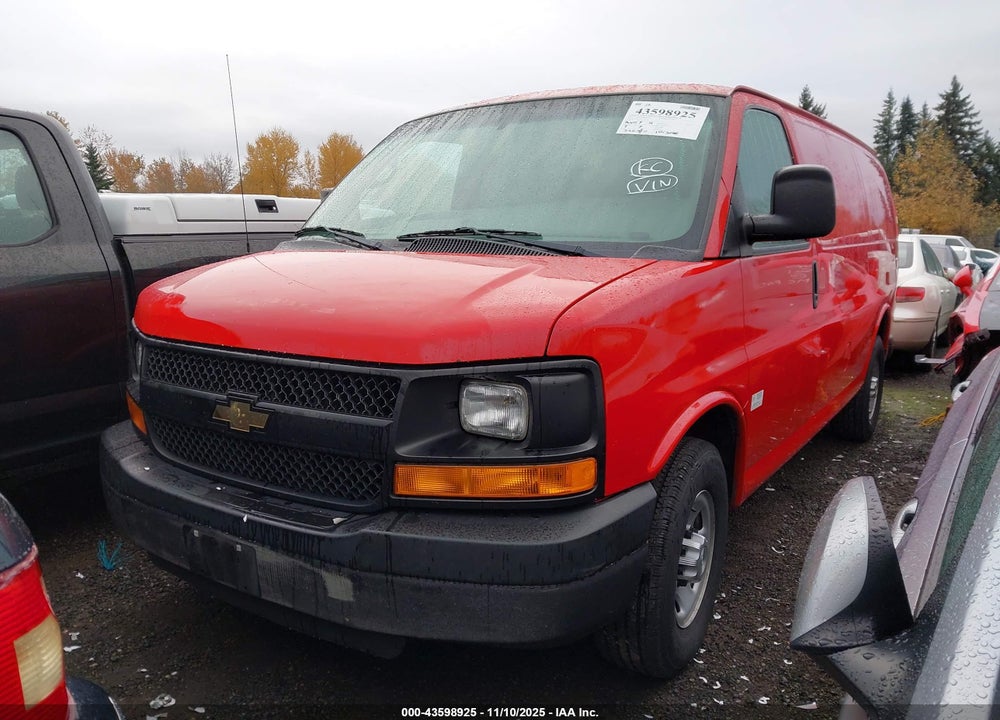 2014 CHEVROLET EXPRESS 3500 WORK VAN VIN: 1GCZGTCA6E1196553