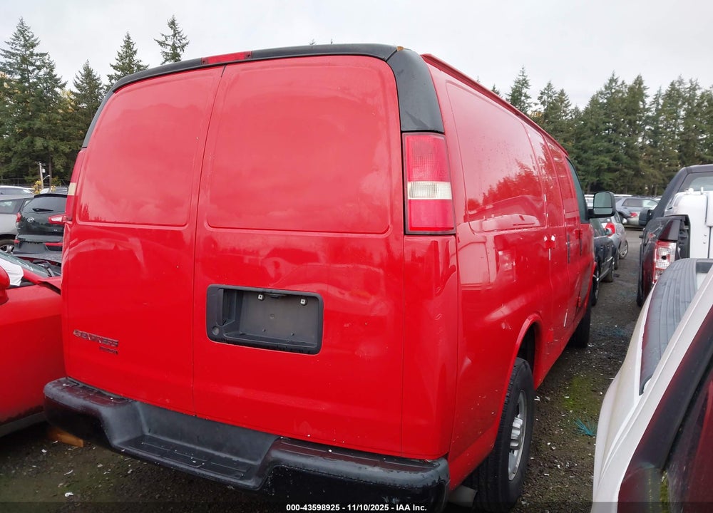 2014 CHEVROLET EXPRESS 3500 WORK VAN VIN: 1GCZGTCA6E1196553