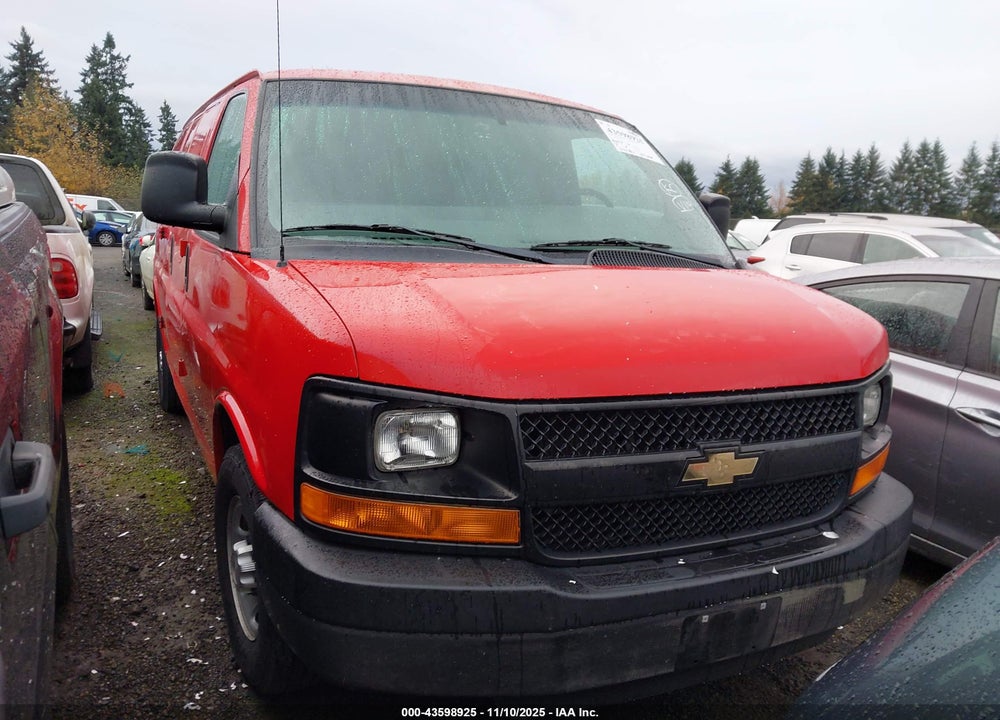 2014 CHEVROLET EXPRESS 3500 WORK VAN VIN: 1GCZGTCA6E1196553
