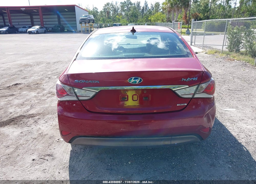 2013 HYUNDAI SONATA HYBRID LIMITED VIN: KMHEC4A49DA084062