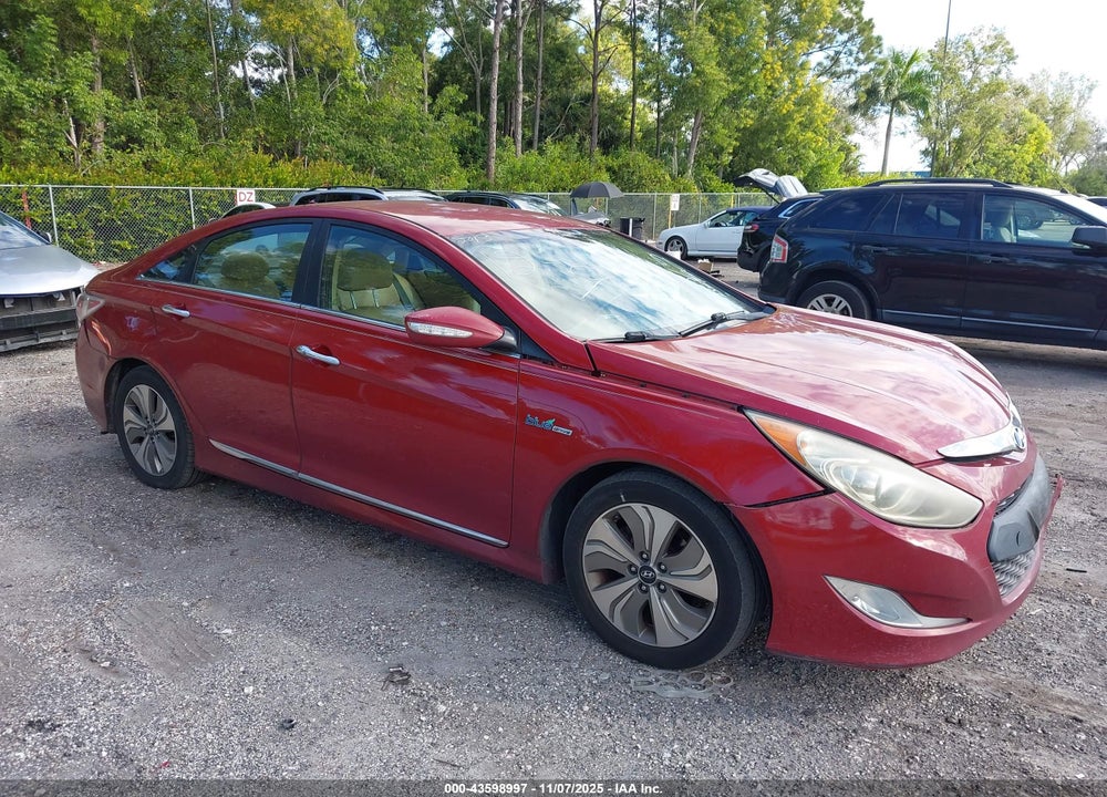 2013 HYUNDAI SONATA HYBRID LIMITED VIN: KMHEC4A49DA084062