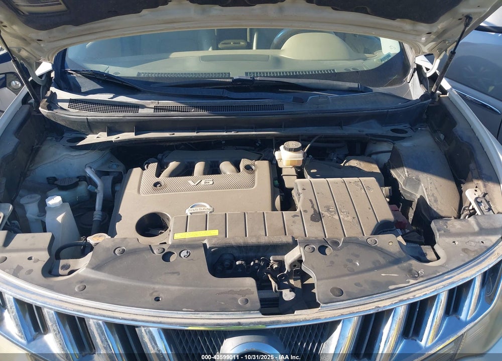 2010 NISSAN MURANO VIN: JN8AZ1MW7AW137311