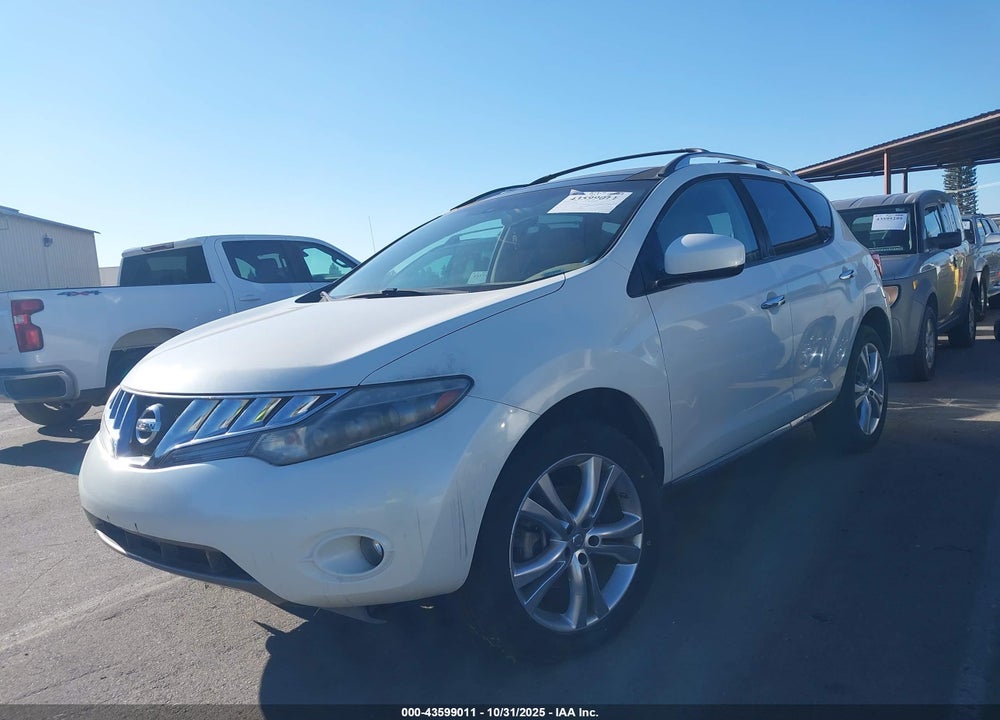 2010 NISSAN MURANO VIN: JN8AZ1MW7AW137311