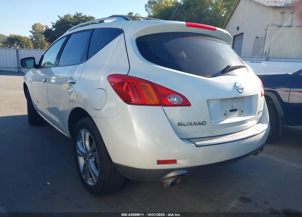2010 NISSAN MURANO VIN: JN8AZ1MW7AW137311