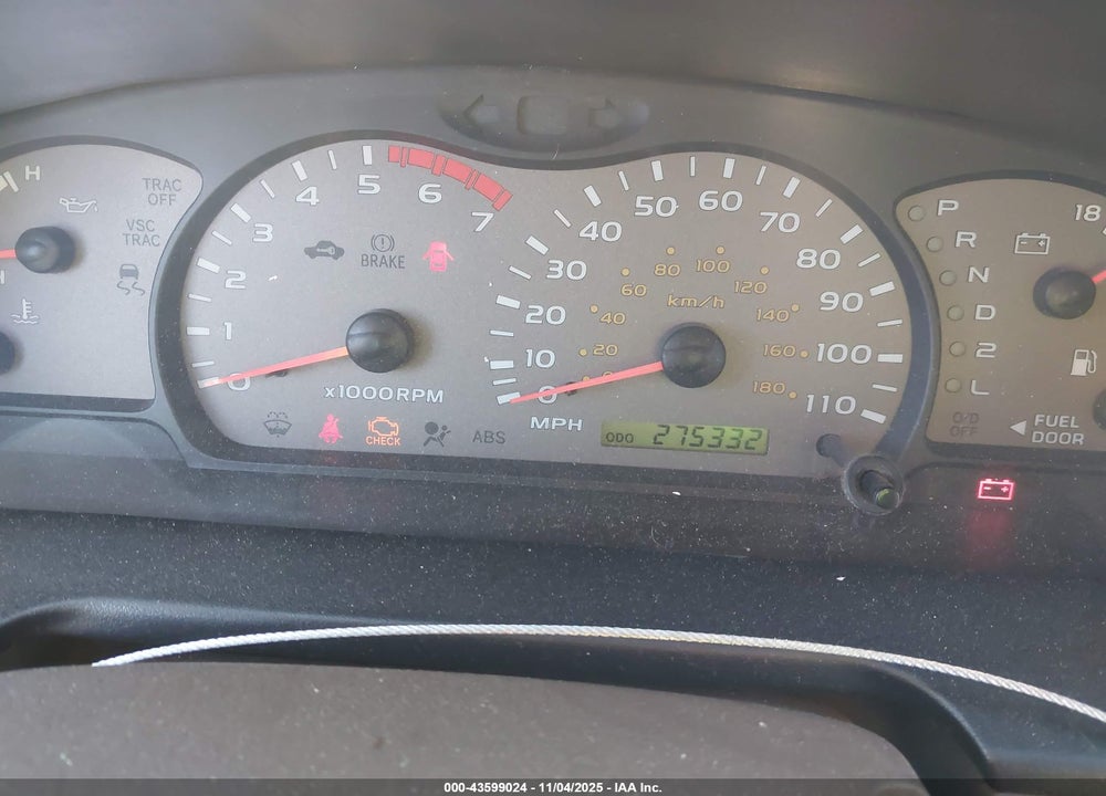 2003 TOYOTA SEQUOIA SR5 V8 VIN: 5TDZT34A93S167767