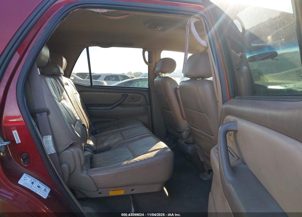 2003 TOYOTA SEQUOIA SR5 V8 VIN: 5TDZT34A93S167767