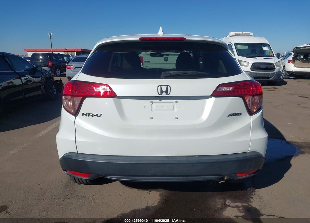 2016 HONDA HR-V EX VIN: 3CZRU6H5XGM726285