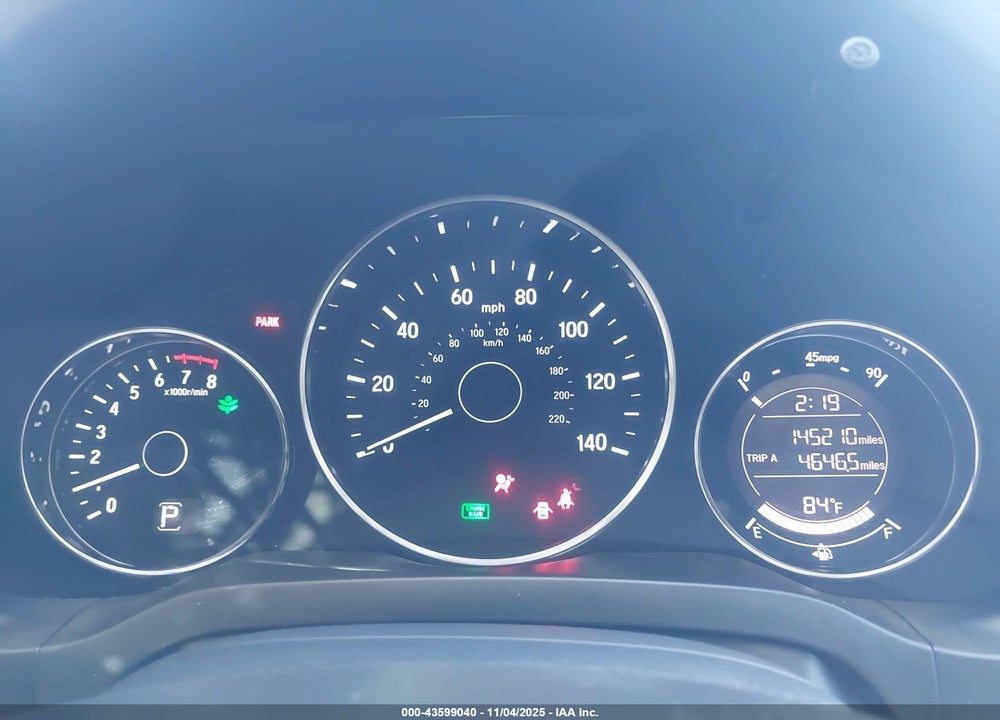 2016 HONDA HR-V EX VIN: 3CZRU6H5XGM726285