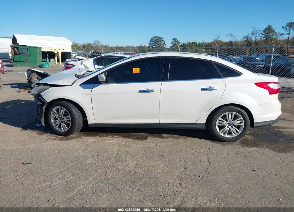 2012 FORD FOCUS SEL VIN: 1FAHP3H20CL424244