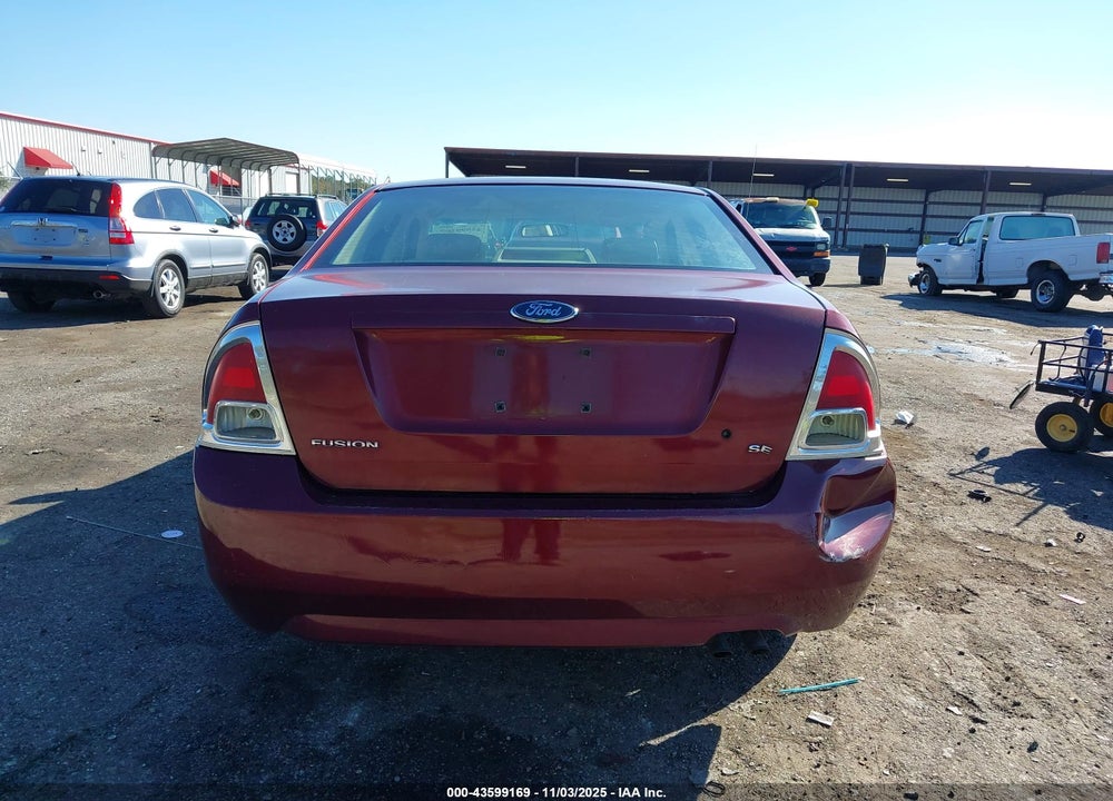 2006 FORD FUSION VIN: 3FAHP07Z56R177855