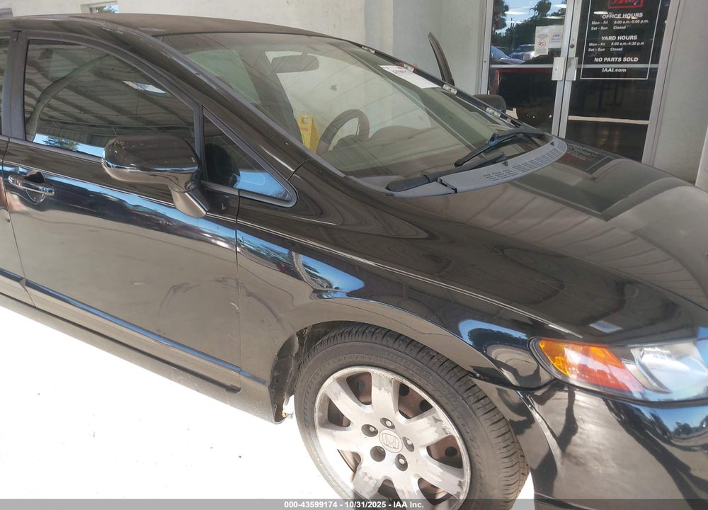 2007 HONDA CIVIC LX VIN: 1HGFA16507L111819