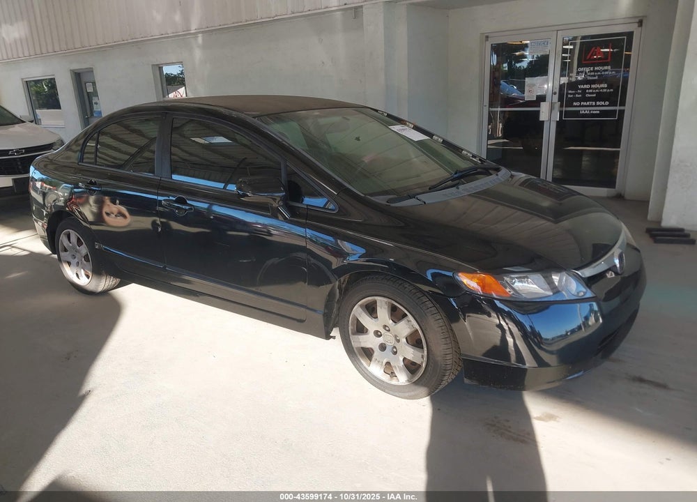 2007 HONDA CIVIC LX VIN: 1HGFA16507L111819