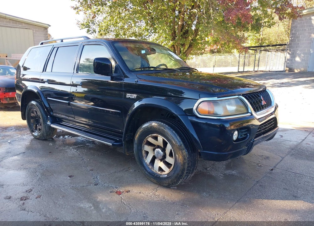 2001 MITSUBISHI MONTERO SPORT LTD VIN: JA4MT41R41P049721
