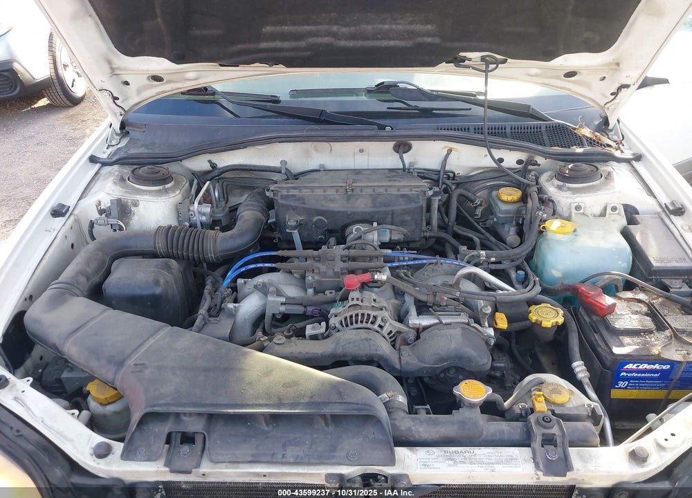 2002 SUBARU OUTBACK LIMITED VIN: 4S3BH686627646053
