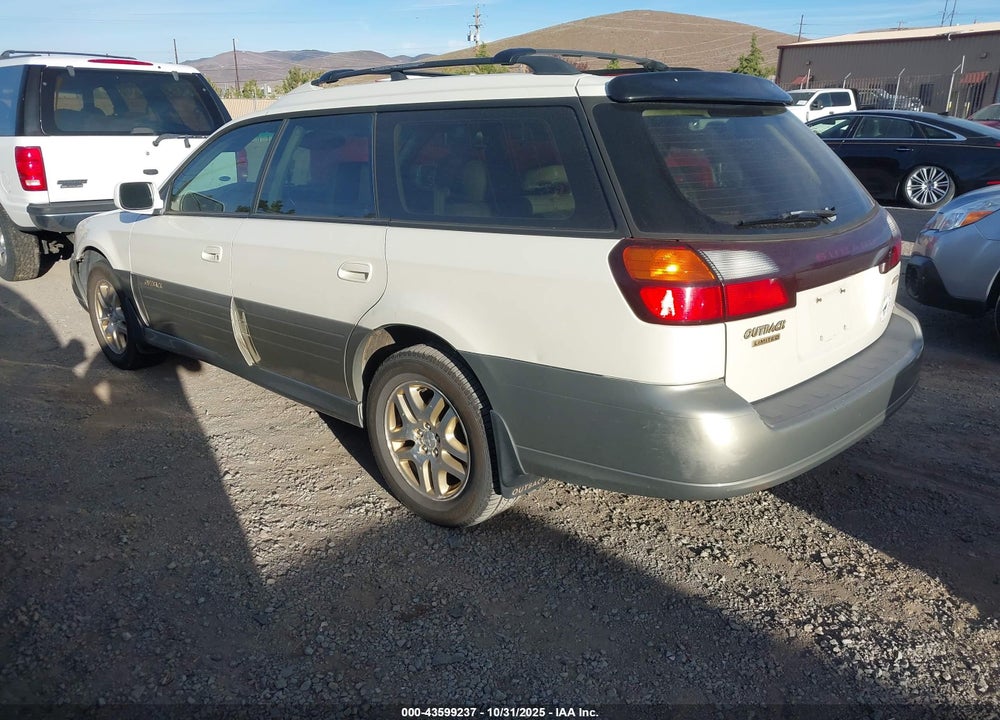2002 SUBARU OUTBACK LIMITED VIN: 4S3BH686627646053