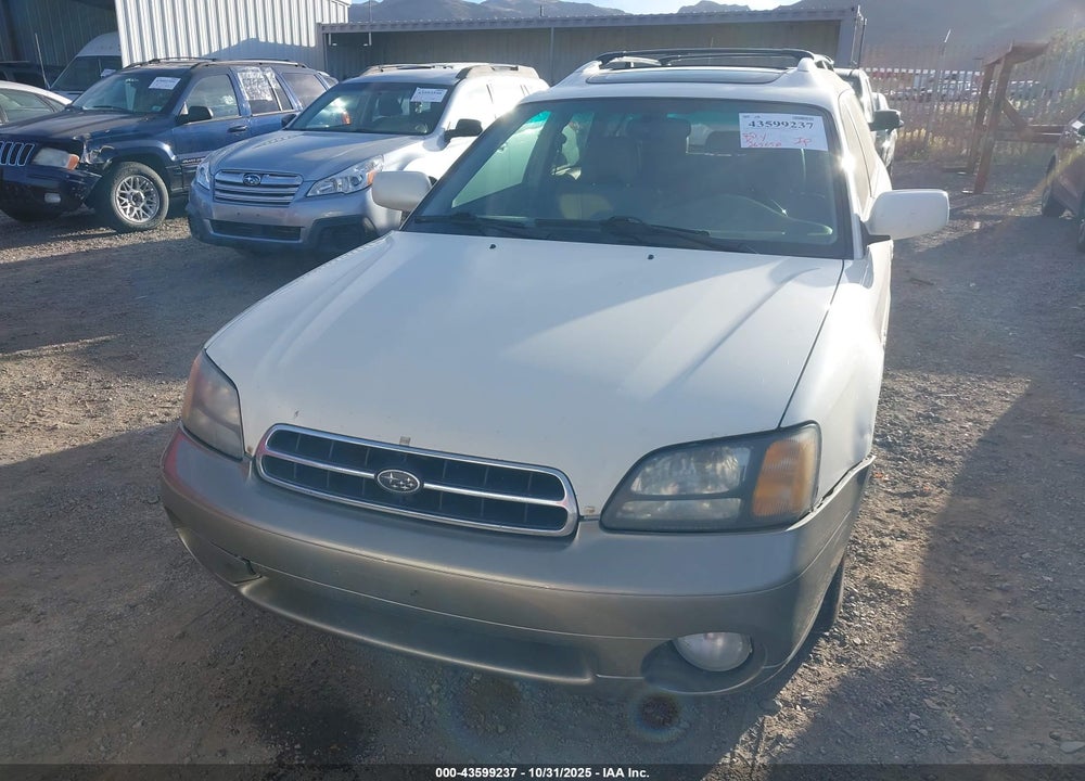 2002 SUBARU OUTBACK LIMITED VIN: 4S3BH686627646053