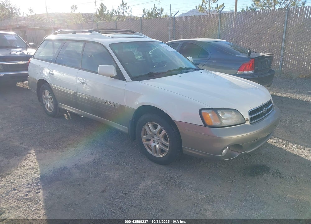2002 SUBARU OUTBACK LIMITED VIN: 4S3BH686627646053