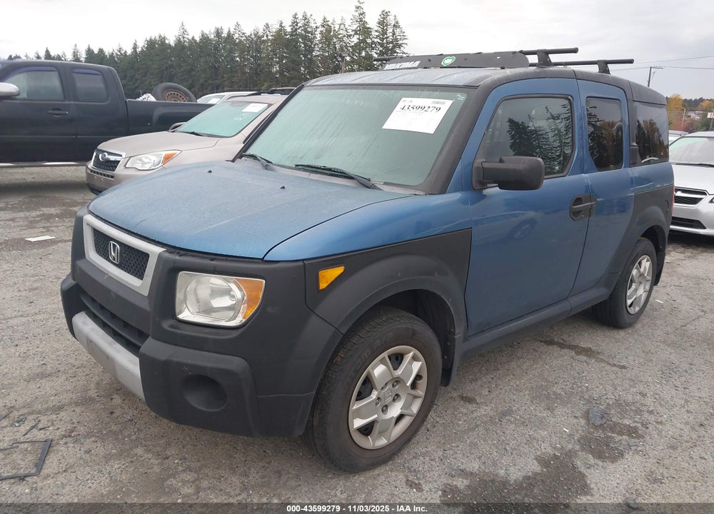 2006 HONDA ELEMENT LX VIN: 5J6YH17376L015663