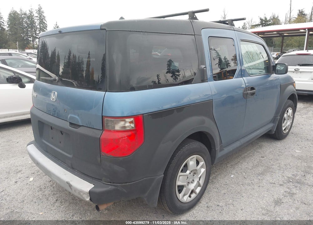 2006 HONDA ELEMENT LX VIN: 5J6YH17376L015663
