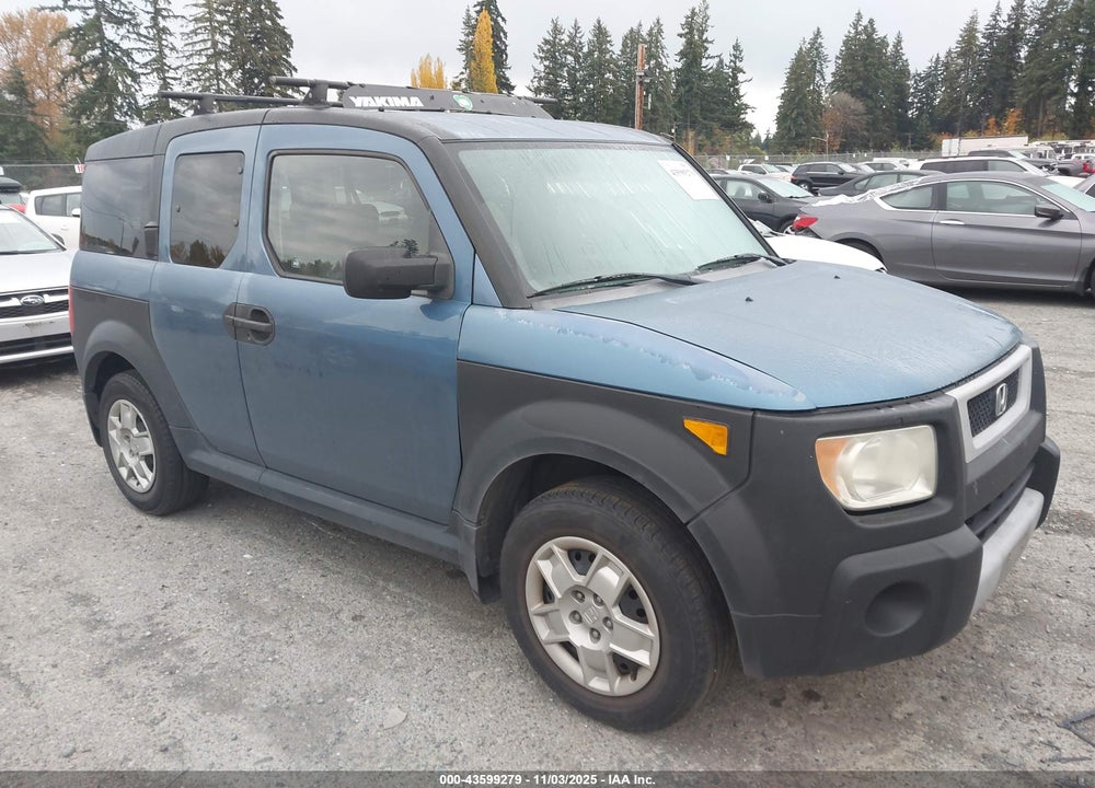 2006 HONDA ELEMENT LX VIN: 5J6YH17376L015663
