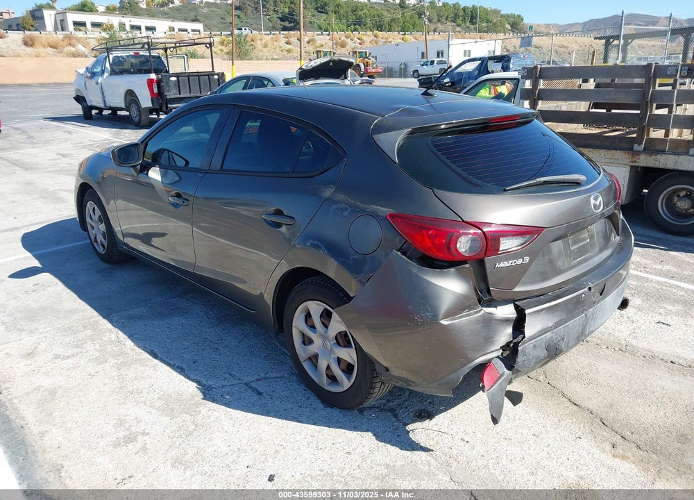 2014 MAZDA 3 VIN: JM1BM1K76E1204414