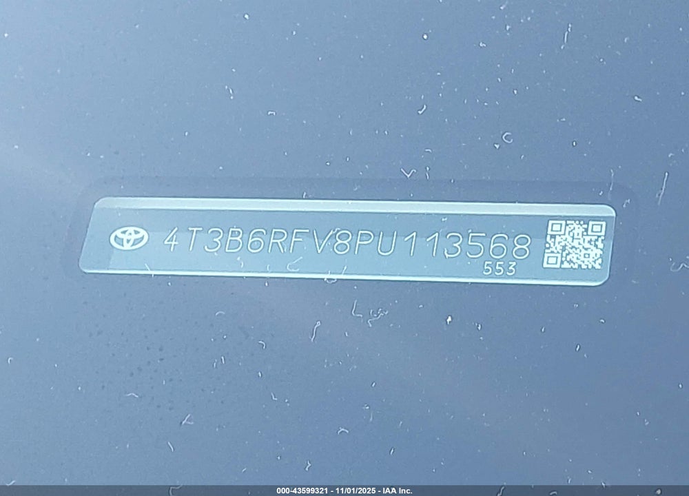 2023 TOYOTA RAV4 HYBRID XLE PREMIUM VIN: 4T3B6RFV8PU113568