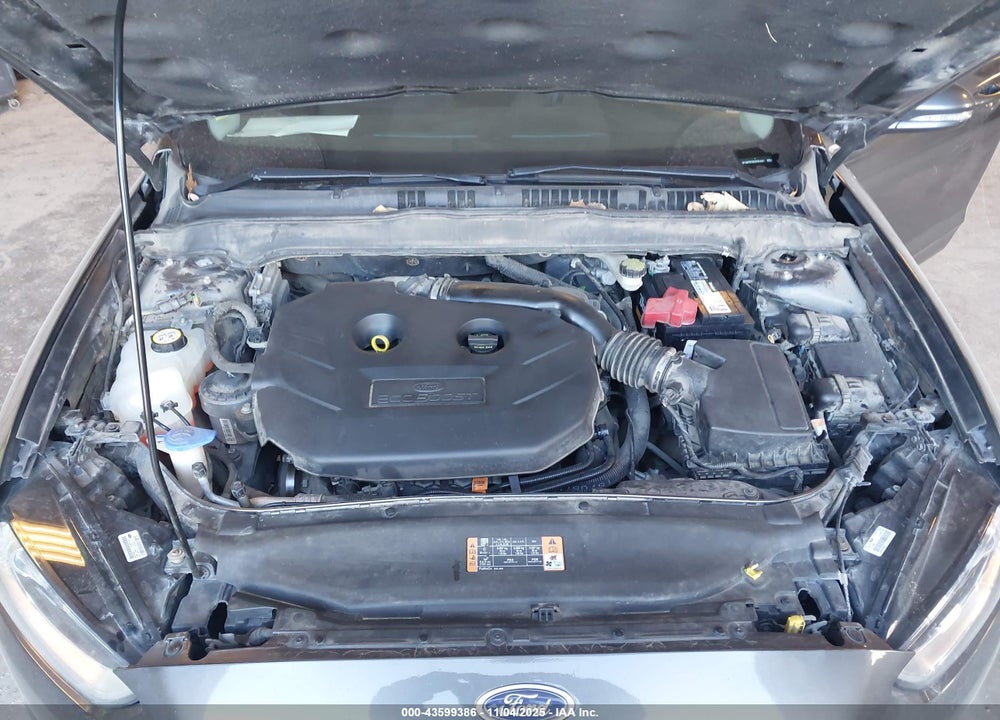 2016 FORD FUSION VIN: 3FA6P0T95GR264587