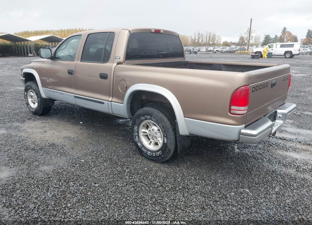 2000 DODGE DAKOTA SLT/SPORT VIN: 1B7GG2AN2YS636242
