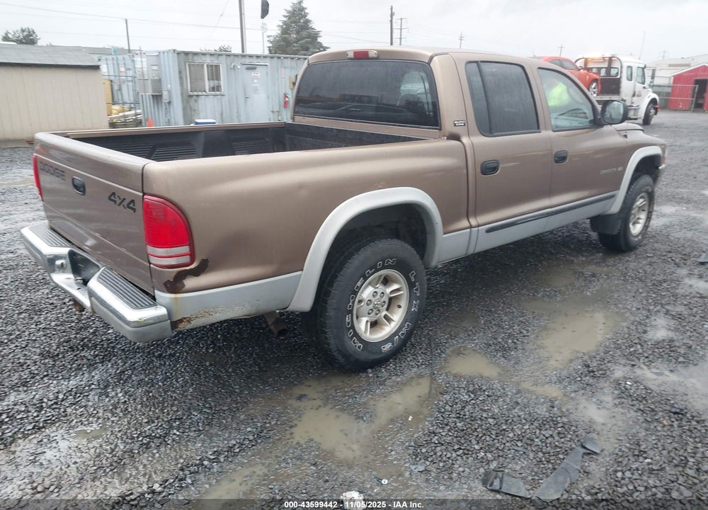 2000 DODGE DAKOTA SLT/SPORT VIN: 1B7GG2AN2YS636242