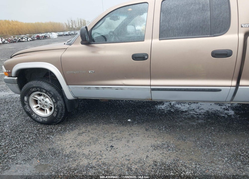 2000 DODGE DAKOTA SLT/SPORT VIN: 1B7GG2AN2YS636242