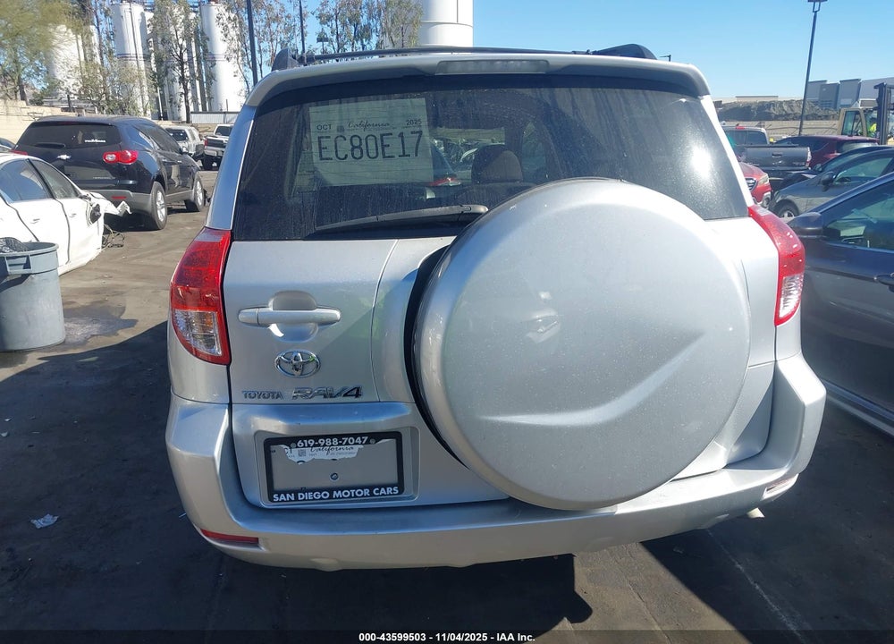 2006 TOYOTA RAV4 VIN: JTMZD33V866011998