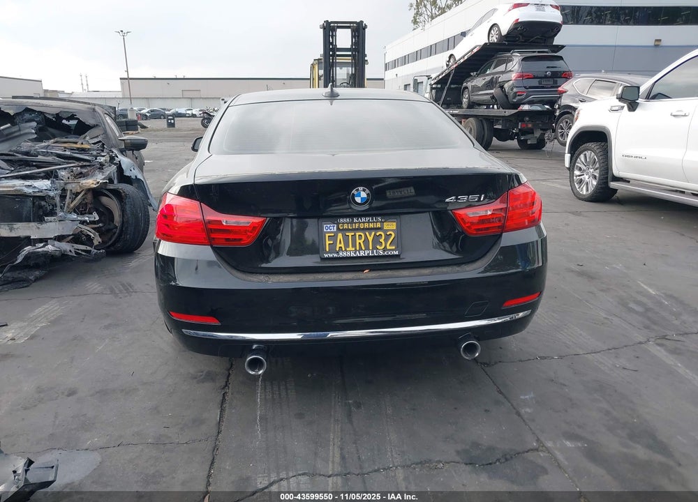 2015 BMW 435I VIN: WBA3R1C56FK193510