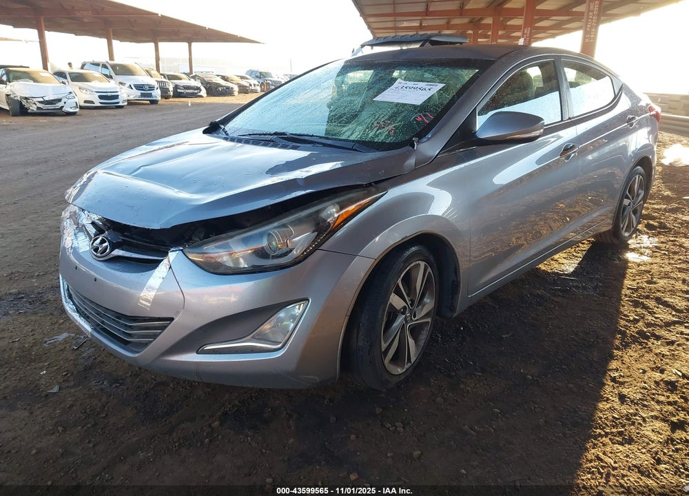 2016 HYUNDAI ELANTRA VIN: 5NPDH4AE7GH675482