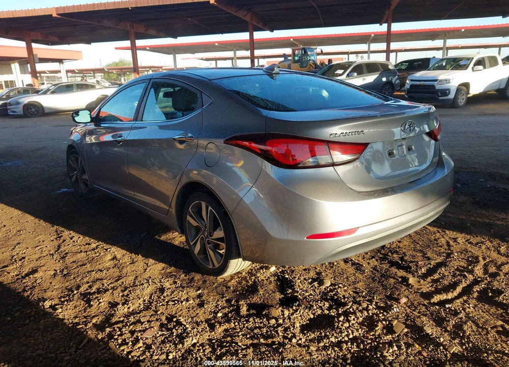 2016 HYUNDAI ELANTRA VIN: 5NPDH4AE7GH675482