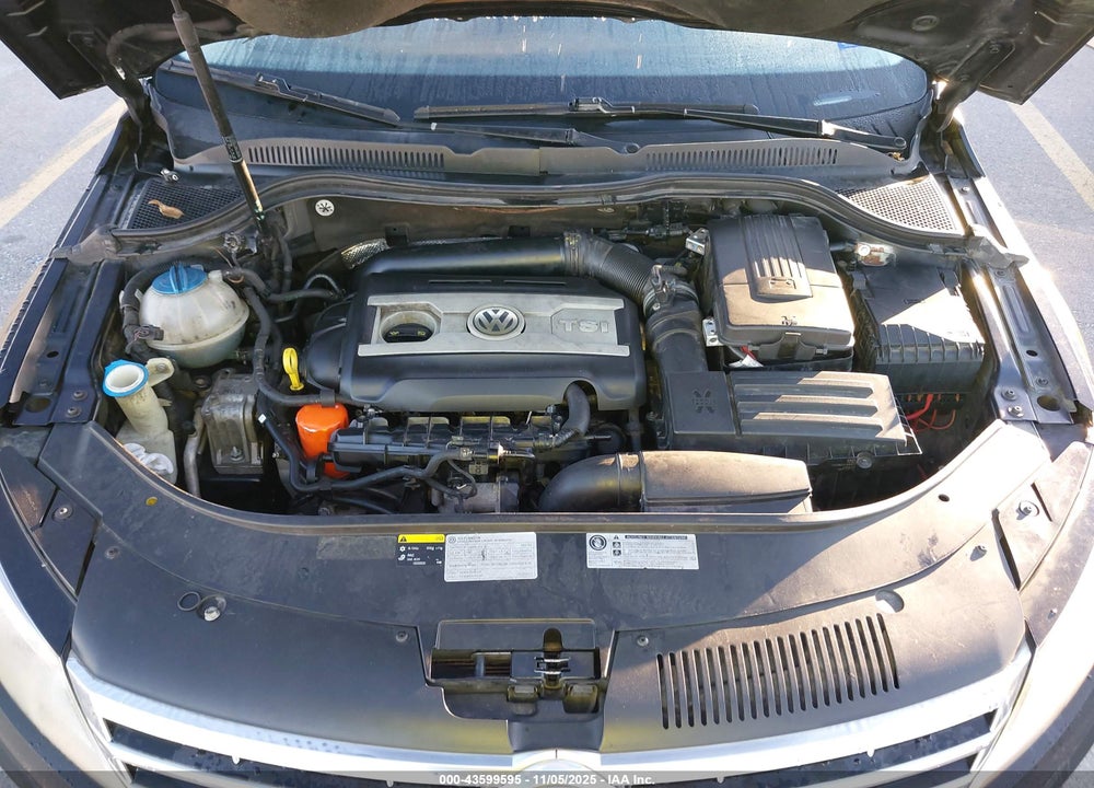 2014 VOLKSWAGEN CC 2.0T R-LINE VIN: WVWBN7AN2EE518540