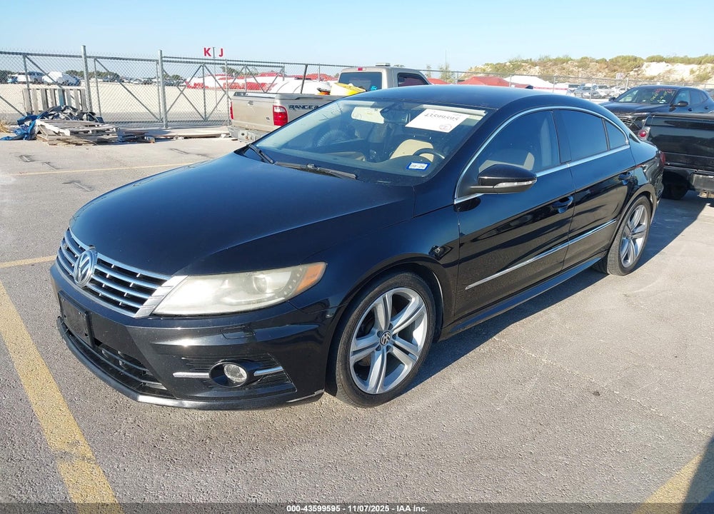 2014 VOLKSWAGEN CC 2.0T R-LINE VIN: WVWBN7AN2EE518540