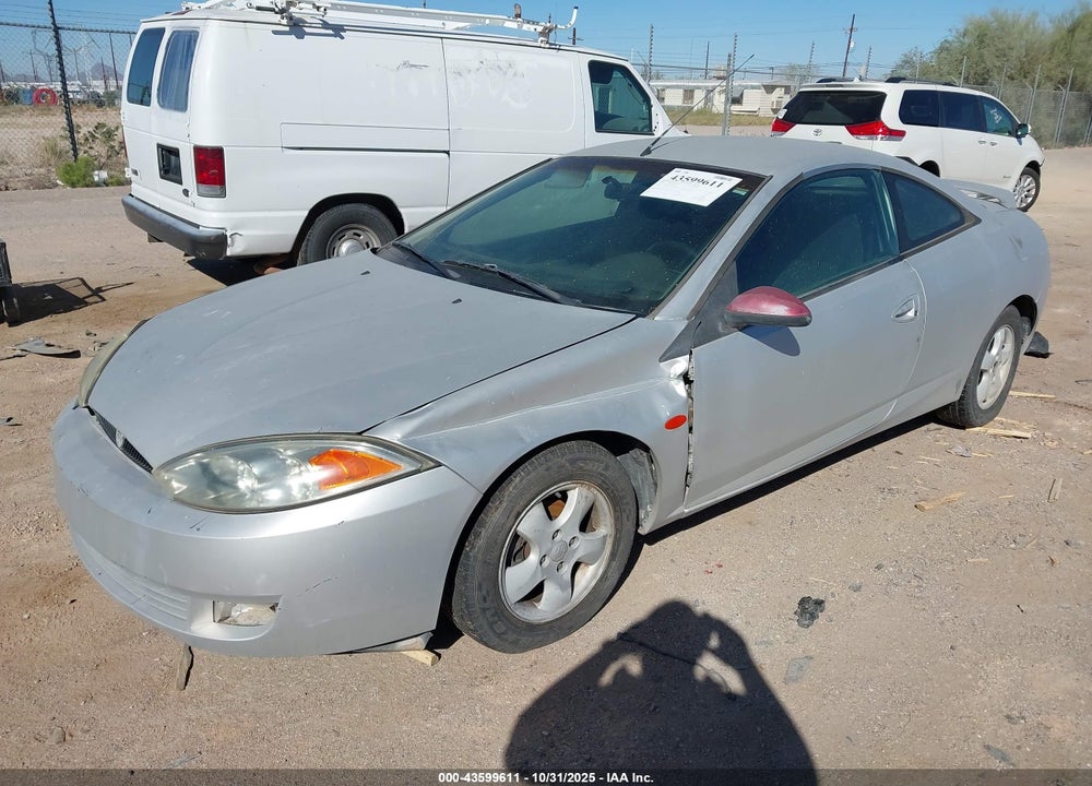2001 MERCURY COUGAR V6/V6 S VIN: 1ZWFT61L715611637