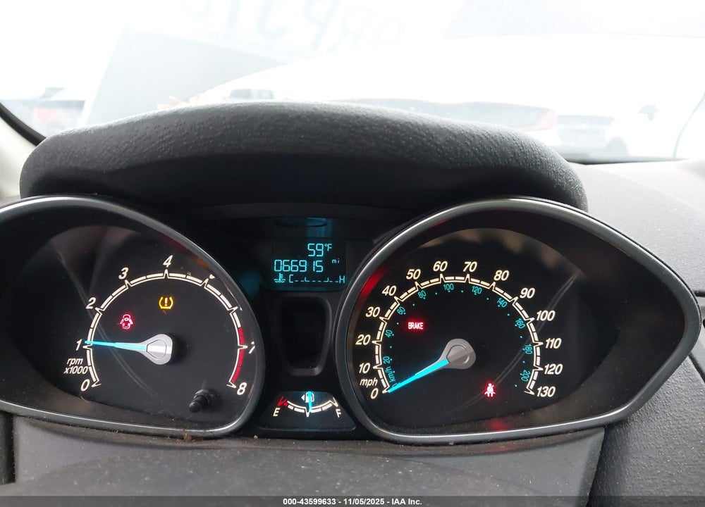 2016 FORD FIESTA VIN: 3FADP4EE3GM205513